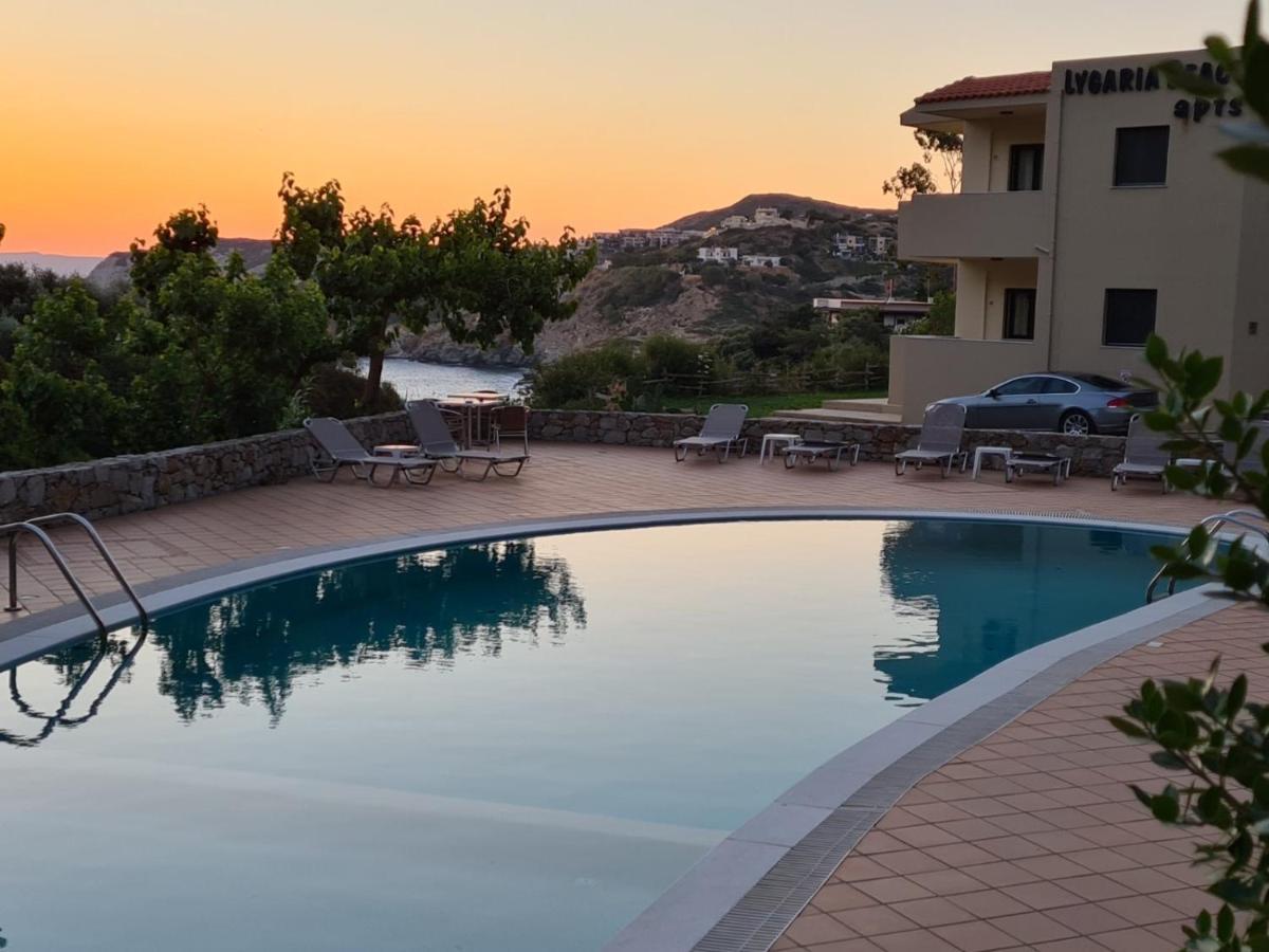 Lygaria Beach Apts Лигарья Экстерьер фото
