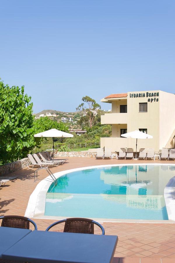 Lygaria Beach Apts Лигарья Экстерьер фото
